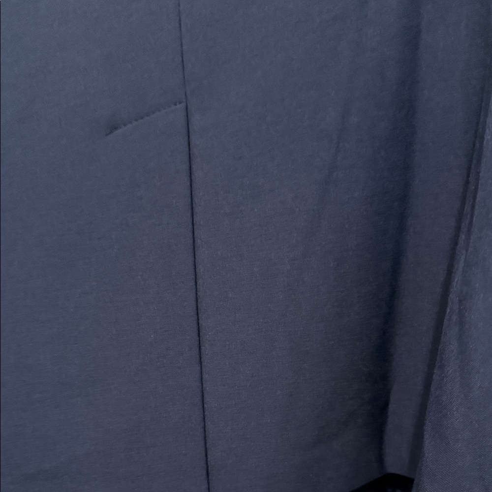Banana Republic Dark Blue Women's Blazer Minimalist Classy with Lining Size 12 - Picture 8 of 13